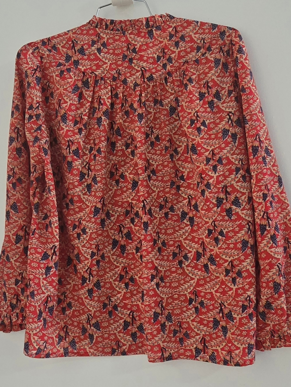 See U Soon Long Sleeve Floral Blouse - Picture 3 of 10